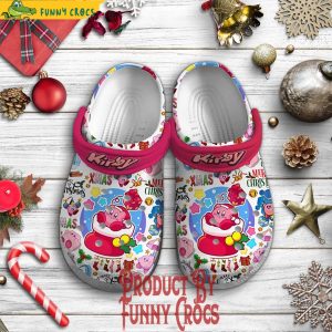 Merry Christmas Kirby Crocs