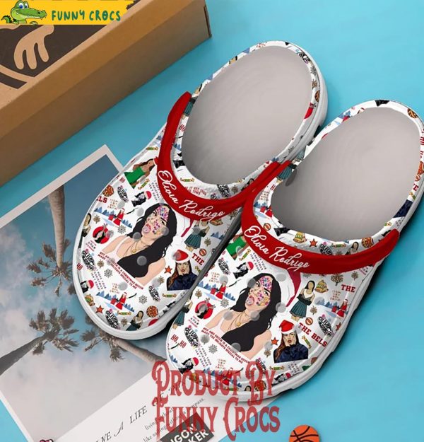 Olivia Rodrigo Christmas Crocs