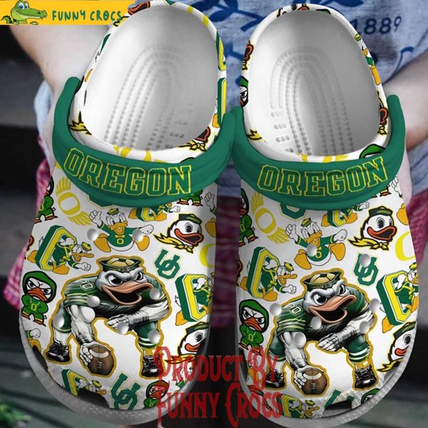 Oregon Ducks Crocs - Discover Comfort And Style Clog Shoes With Funny Crocs