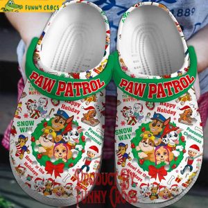 Paw Patrol Christmas Crocs 1