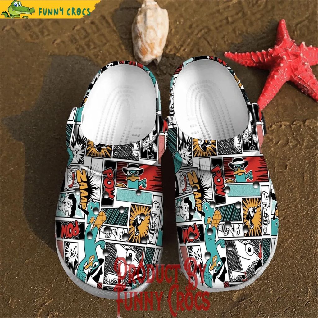 Perry Comic Phineas And Ferb Crocs - Discover Comfort And Style Clog 