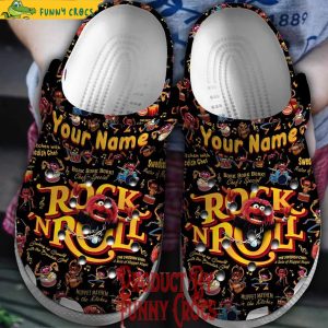 Personalized Animal Rock n Roll Muppet Crocs Shoes