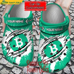 Personalized BCH Coin Crypto Crocs