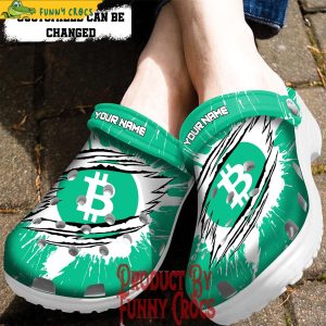 Personalized BCH Coin Crypto Crocs