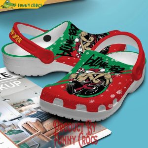 Personalized Blink 182 Christmas Crocs Shoes