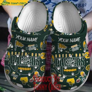 Personalized Green Bay Packers Crocs Clog Shoes 1