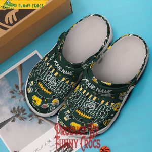 Personalized Green Bay Packers Crocs Clog Shoes 2