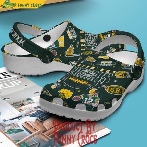 Personalized Green Bay Packers Crocs Clog Shoes 3