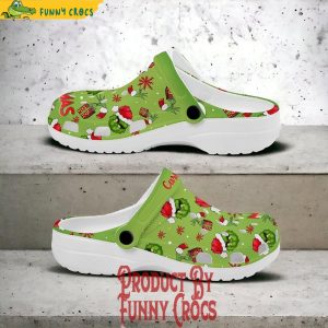 Personalized Grinch Gifts Christmas Crocs 2