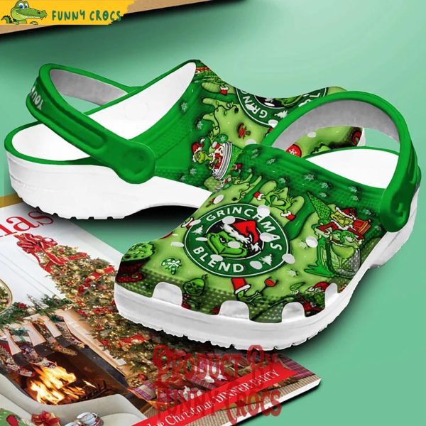 Personalized Grinchmas Tree Blend Christmas Crocs