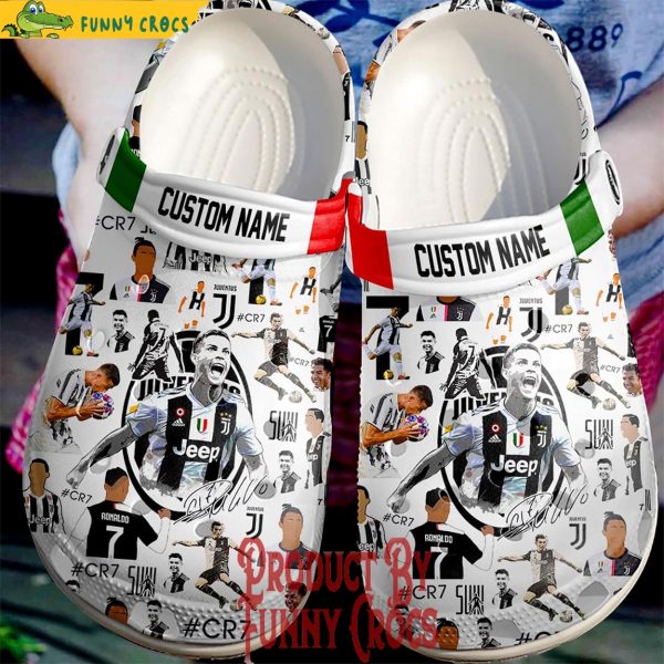 Personalized Juventus Cristiano Ronaldo Crocs