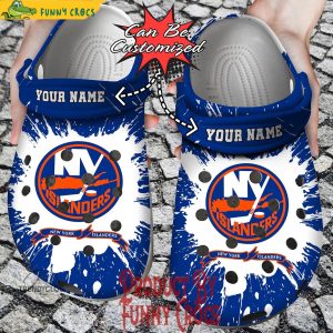 Personalized New York Islanders Crocs Shoes