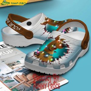 Personalized Scooby Doo Neon Crocs Shoes 3