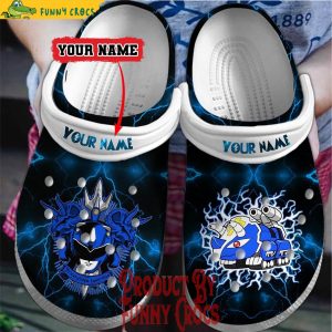 Personalized Triceratops Power Rangers Crocs 1
