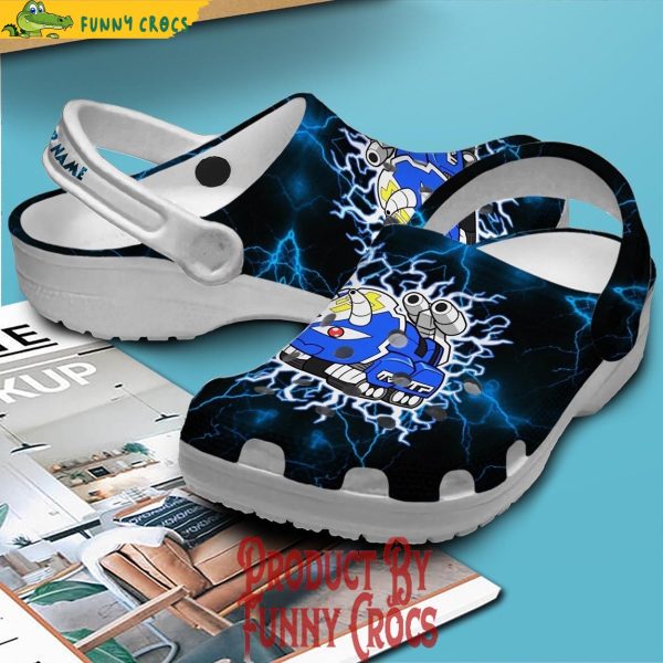 Personalized Triceratops Power Rangers Crocs