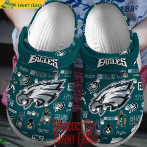 Philadelphia Eagles Crocs For Adults 1