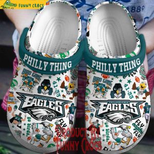 Philadelphia Eagles Philly Thing Crocs Shoes 1