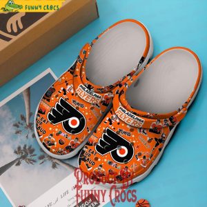 Philadelphia Flyers Crocs Slippers 2