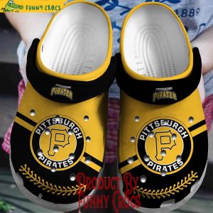 Pittsburgh Pirates Yellow And Black Crocs Shoes