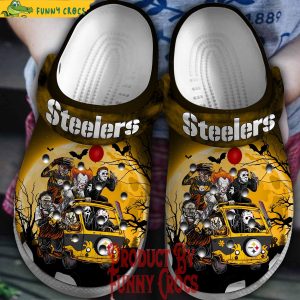 Pittsburgh Steelers Halloween Crocs