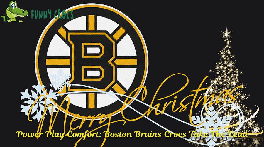 Power Play Comfort Boston Bruins Crocs Take The Lead