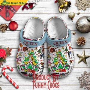 Queen Freddie Mercury Christmas Crocs 1