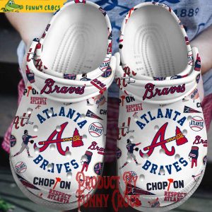Respect Atlanta Braves Crocs