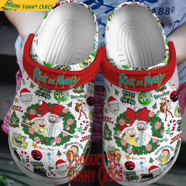 Merry Christmas Rick And Morty Crocs Shoes Clog