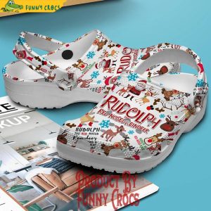 Rudolph The Red Nosed Reindeer Christmas Crocs 3