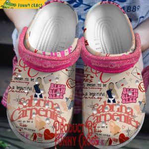 Sabrina Carpenter Crocs Shoes 1