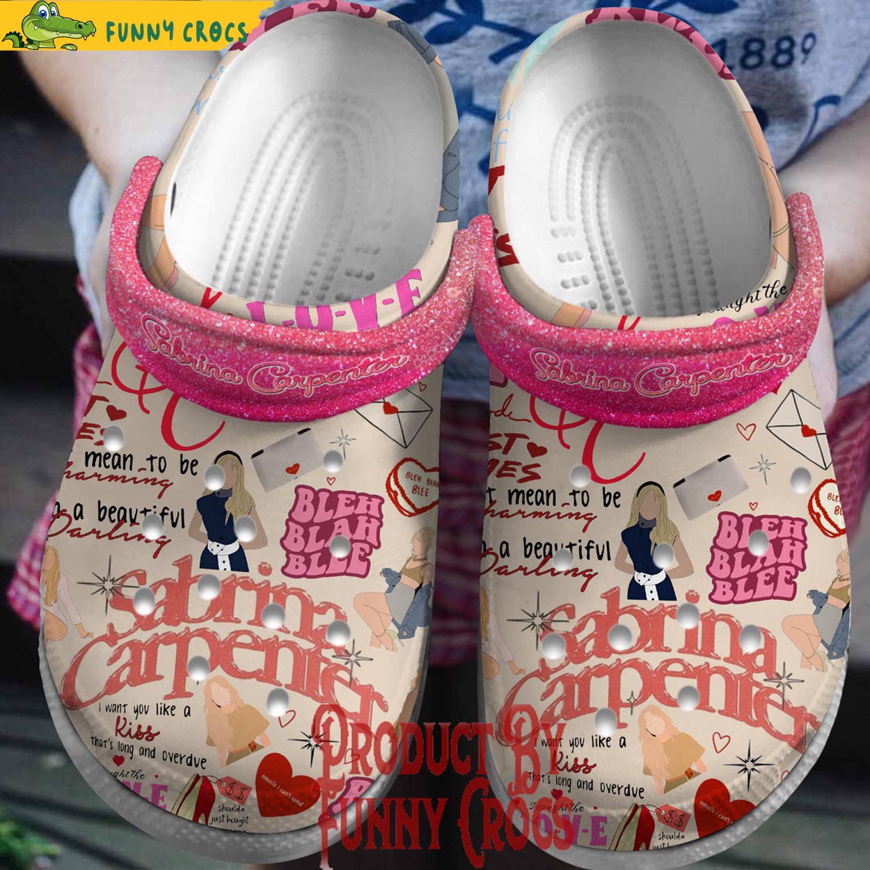 Sabrina Carpenter Crocs Shoes