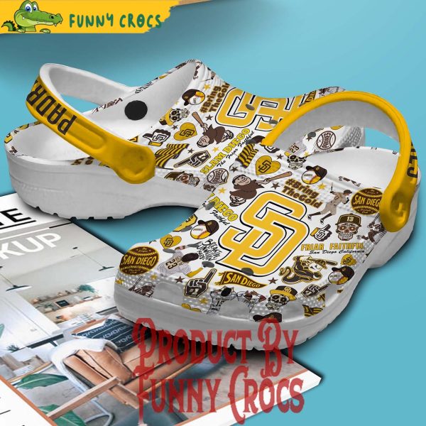 San Diego Padres Crocs Slippers