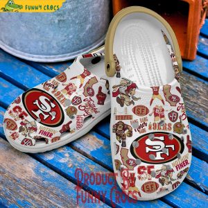 San Francisco 49ers Let Go Niners Crocs Shoes 2