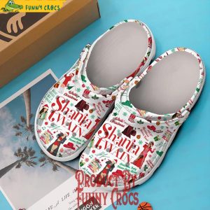 Shania Twain Christmas Crocs Shoes 2