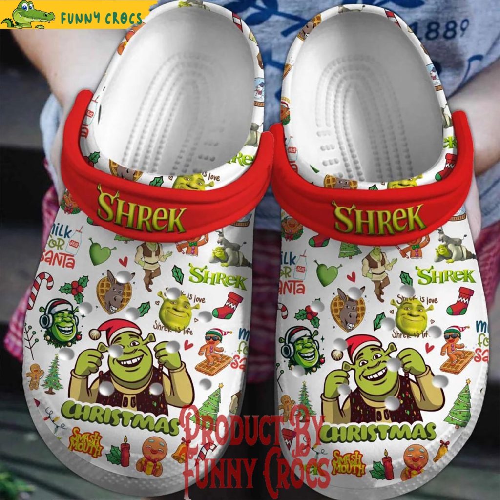 Shrek Christmas Crocs Shoes