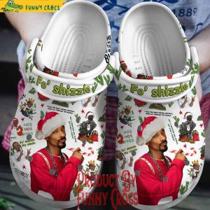 Snoop Dogg Fo Shizzle Christmas Crocs 1