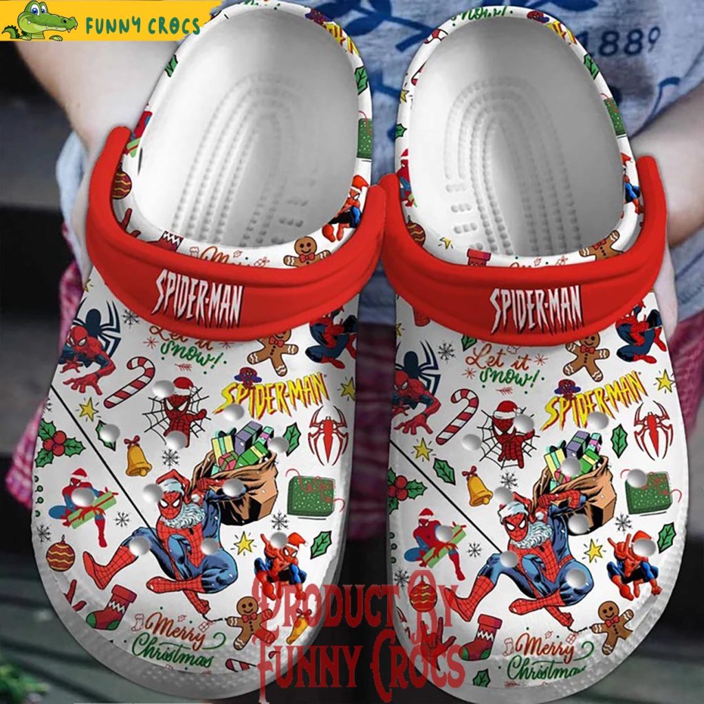 Spider-Man Merry Christmas Crocs