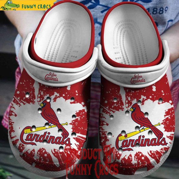 St Louis Cardinals Baseball Crocs Shoes