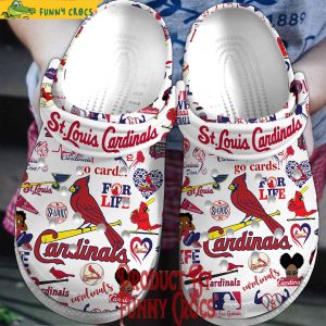 St Louis Cardinals Crocs Shoes