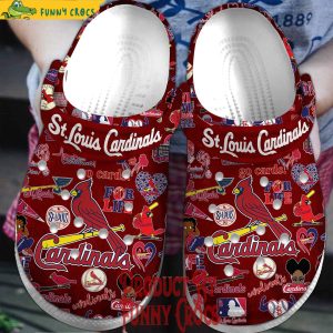 St Louis Cardinals Crocs Slippers 1