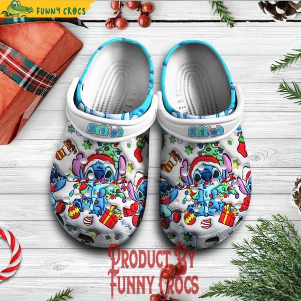 Stitch Christmas Gifts Crocs Shoes