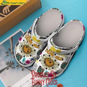 Sunflower Blink 182 Cros Shoes 2