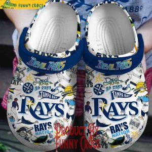 Tampa Bay Rays Crocs Shoes