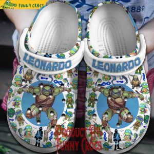 Teenage Mutant Ninja Turtles Leonardo Crocs Shoes