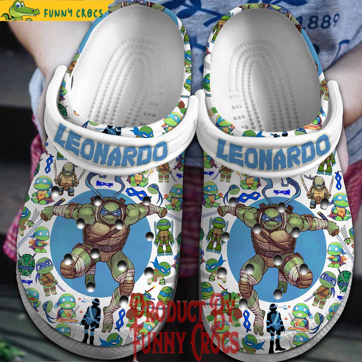Teenage Mutant Ninja Turtles Leonardo Crocs Shoes - Discover Comfort ...