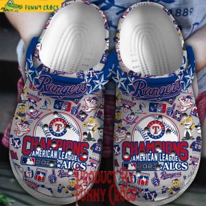 Texas Ranger Champion 2023 MLB Crocs 1