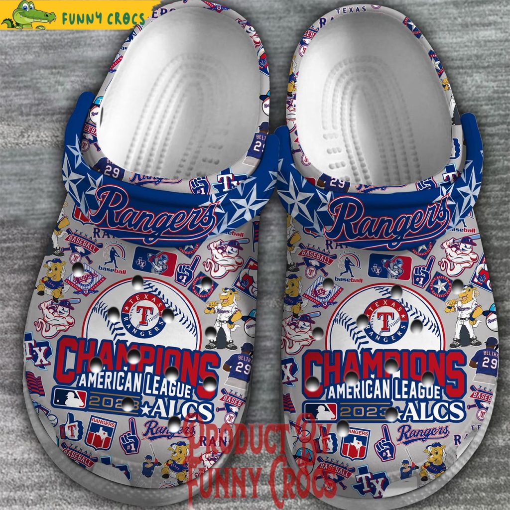 Texas Ranger Champion 2023 MLB Crocs - Discover Comfort And Style Clog ...