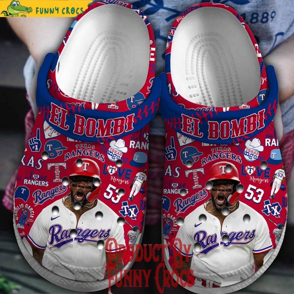 Texas Rangers El BomBi Crocs - Discover Comfort And Style Clog Shoes ...