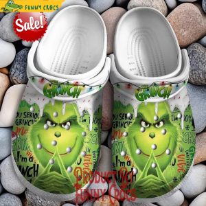 The Grinch Christmas Crocs For Adults