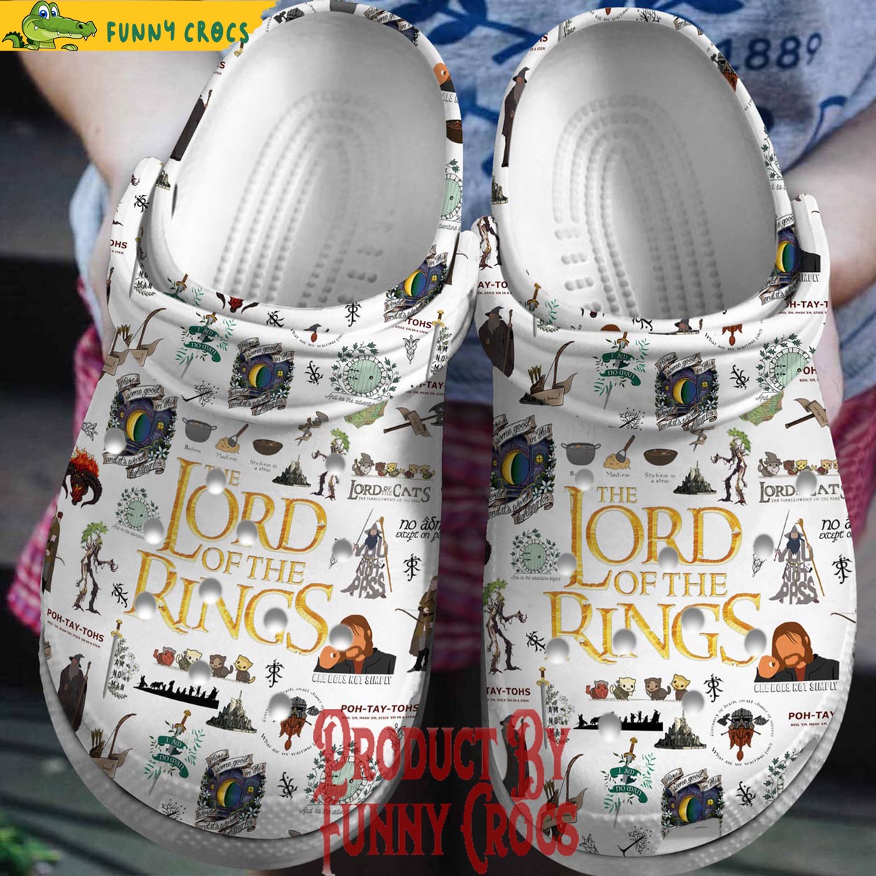 The Lord Of The Rings Crocs For Adults - Discover Comfort And Style ...